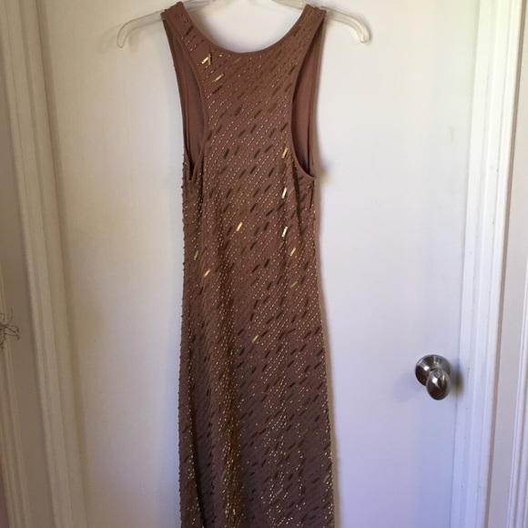 Haute Hippie Sleeveless Beaded Modal Dress - Picture 6 of 8